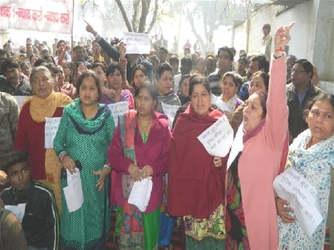 protest on arresting